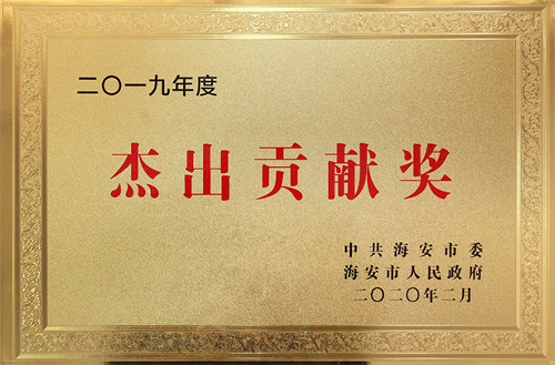开云手机站登录入口集团荣获2019年杰出贡献奖