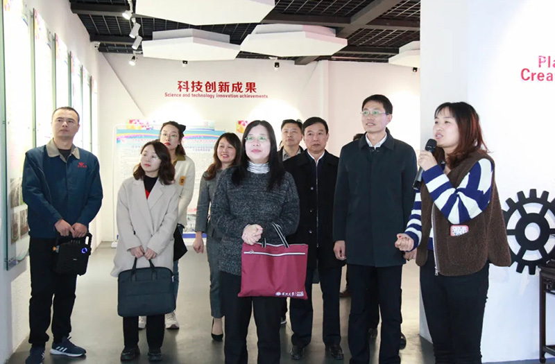 南通市总工会领导来江苏开云手机站登录入口集团股份有限公司考察调研