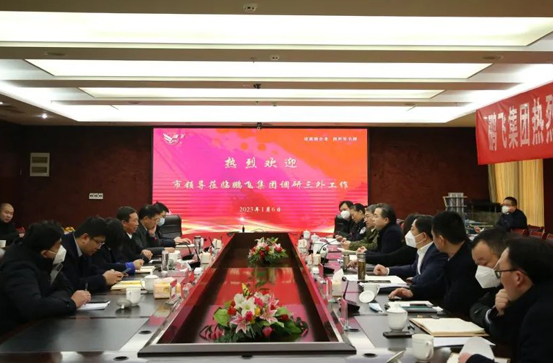 市委常委、副市长郝三旺带队调研开云手机站登录入口集团“三外”工作